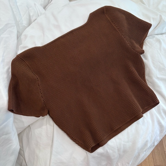 Aritzia Babaton Cropped - Brown - Picture 5 of 5